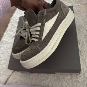Rick Owens Kids Sneakers - Brown and Cream
